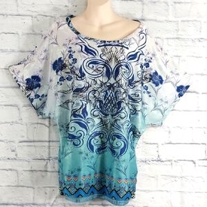 🔵BOGO FREE🔵  Loveu Dear Top Artsy Boho Sz XL
